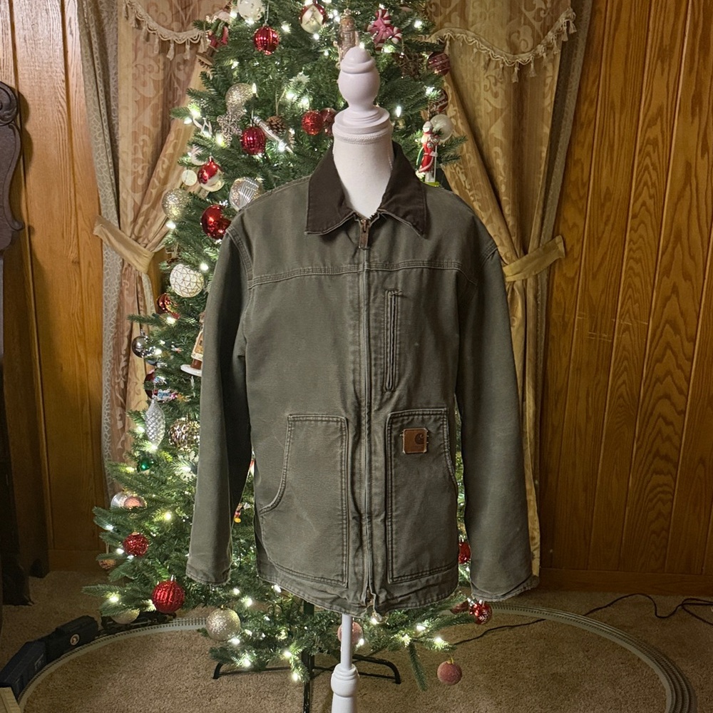 Carhartt Men's Army Green Field Jacket